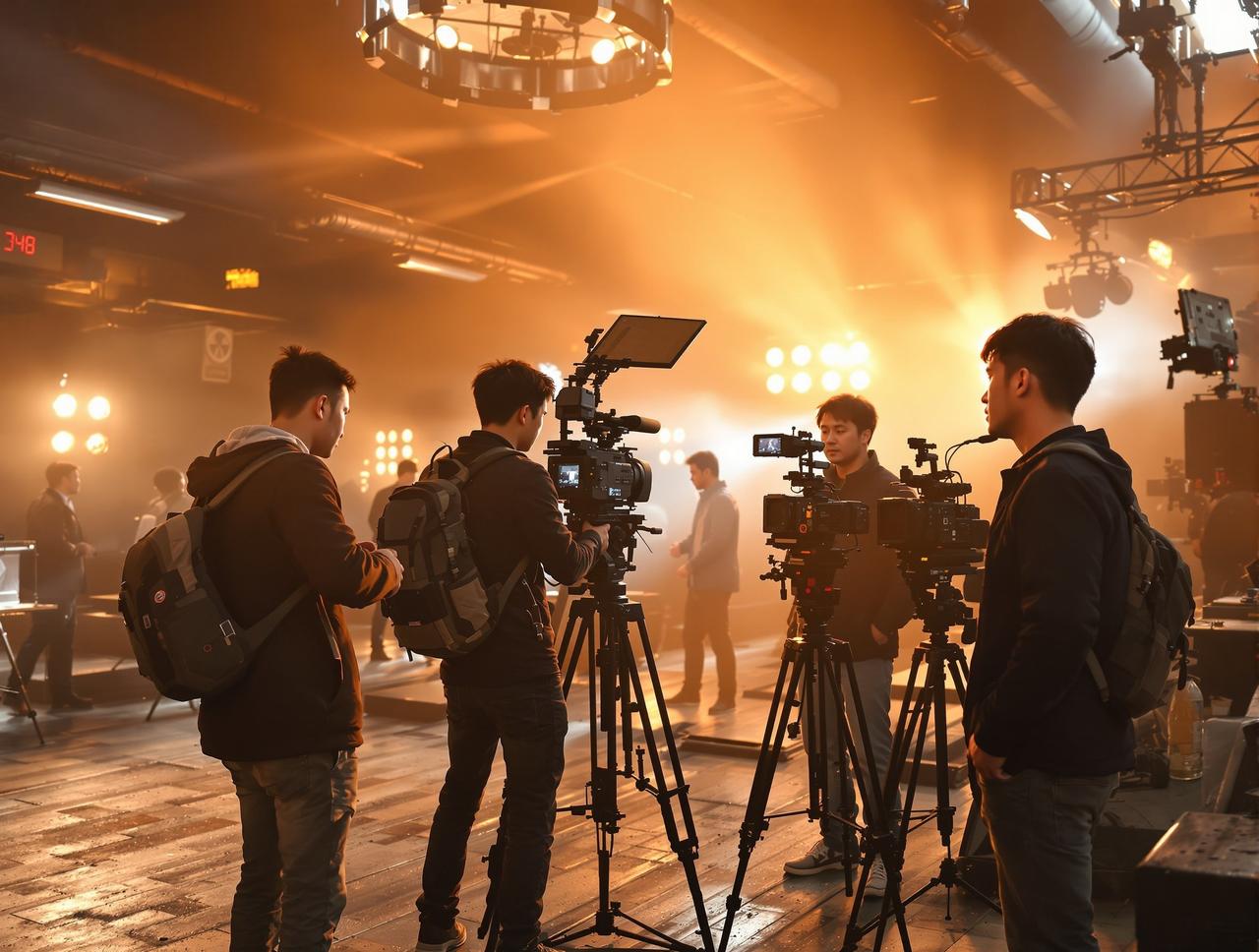 红叶影院制作现场